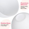 SUPVOX 3-Piece Flexible Silicone Bowl Set: Non-Slip & Unbreakable Mixing