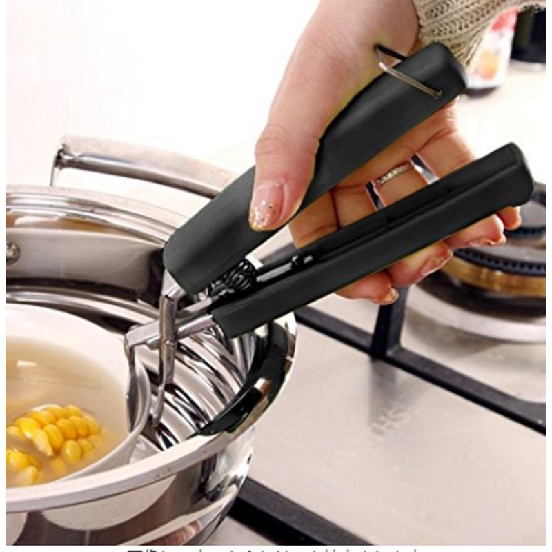 YISHUI Pan Gripper Cooker Pot Holder Pan Plate Holder Dish