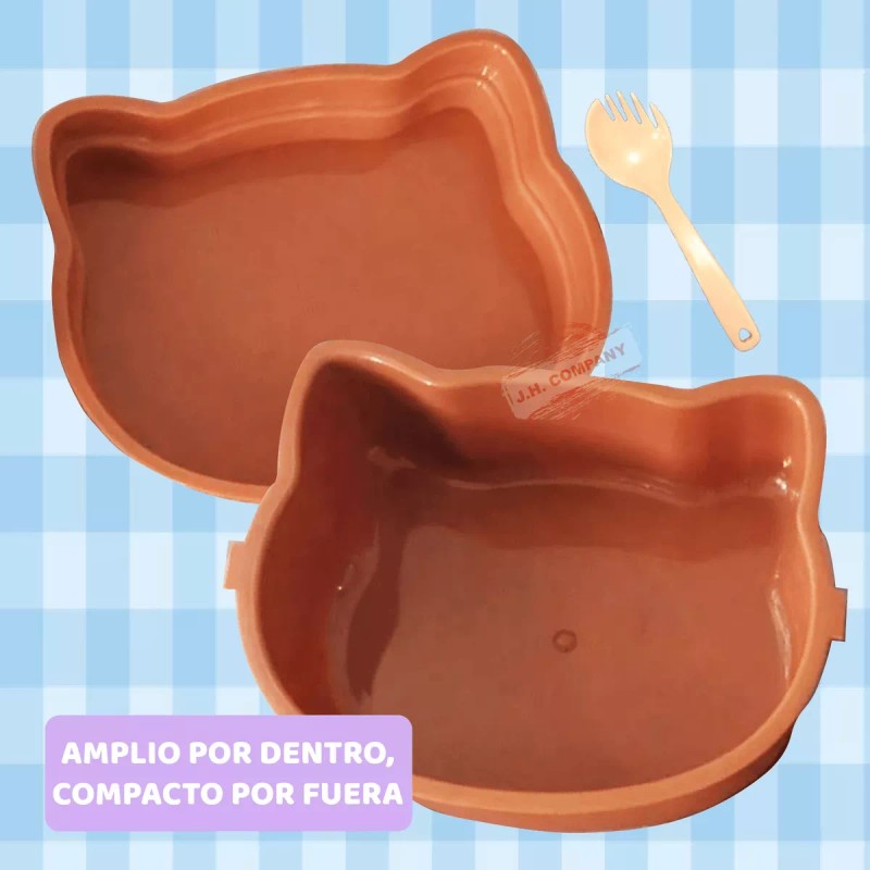 J.H. Company Topper Recipiente Hermetico Osito Kawaii Box Lunch 23-fh-49