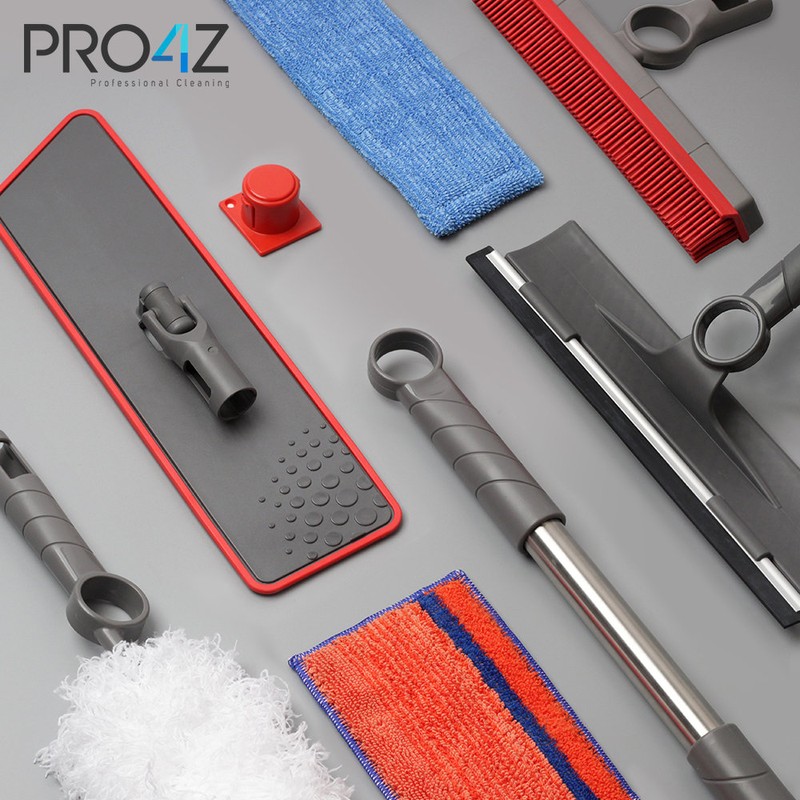 Pro 4Z cleaning tool kit collection, Pro 4Z microfiber window
