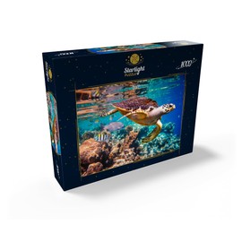 Hawksbill Turtle Maldives - Premium 1000 Piece Jigsaw Puzzle for Adults