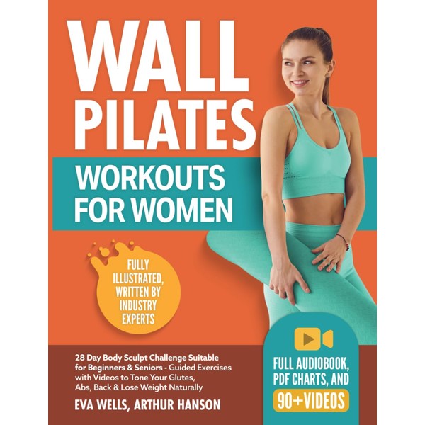 Wall Pilates Workouts for Women: 28 Day Body Sculpt Challenge