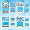 Dorgua 24 Sheets Fish Tank Make a Face Stickers, Party