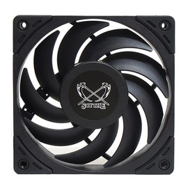 SCYTHE Size "WONDER TORNADO 120 PWM 2000 rpm" Case Fan Pack of 3 Low Noise High Airflow High Static Pressure