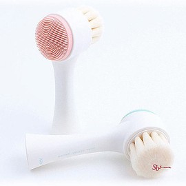 Mimi Shop B Deep Cleansing Dual Facial Brush Pore Brush EVE vfk809