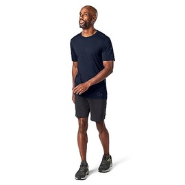 Smartwool SW016814F84S Men’s Merino 150 Plant-Based Dye Baselayer Short Sleeve Indigo Blue S