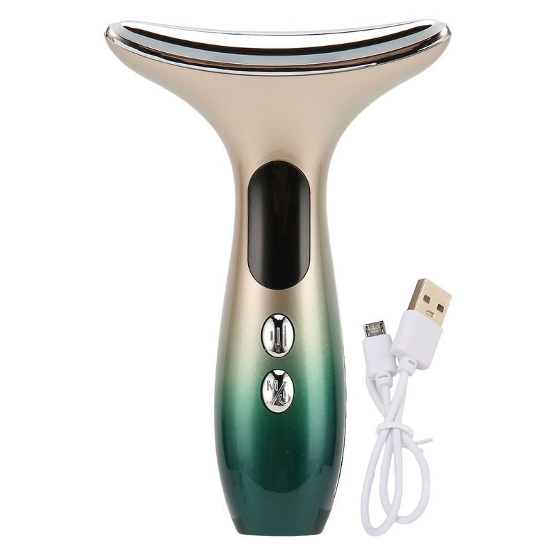 Neck Lifting Massager Micro Current Vibration Fade Fine Lines Neck