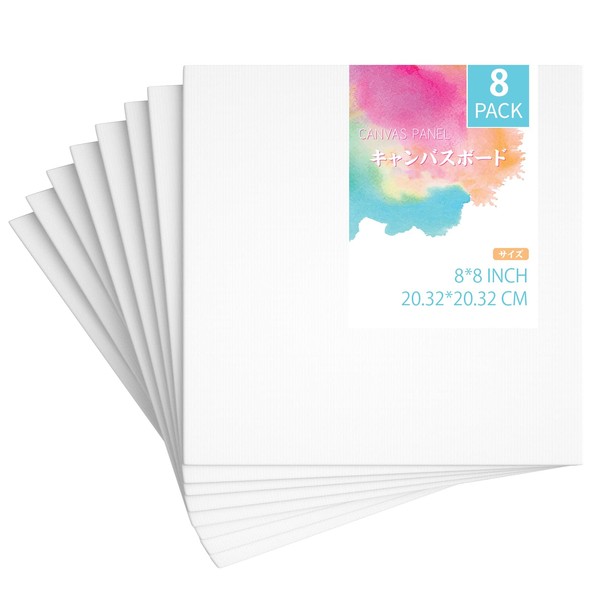 Canvas Canvas Board 8x8 inches (203 x 203 mm) 8