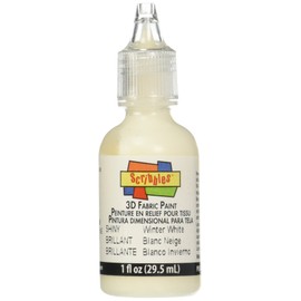 TULIP Fabric Paint 1oz-Shiny-Winter White