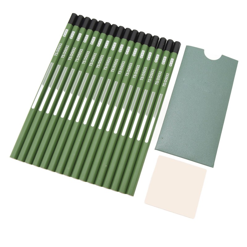 16pcs Professional Charcoal Pencils Multipurpose Safe Artist Pencils for Drawing