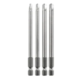 kwb 4-Piece Torque Bit Set 4-10, 100mm Extra Long, Magnetic Screwdriver Set