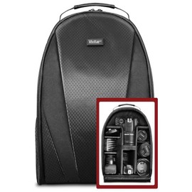 OPTURA HD OPTICS CAMERA BACKPACK BAG + STABILIZING GRIP FOR CANON EOS REBEL T5 T6 T3 5D