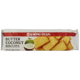 Khong Guan Butter Coconut, 7-Ounce (Pack of 8)