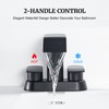 Ultimate Unicorn Bathroom Faucet for Sink Matte Black, 4 Inch