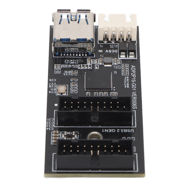 USB3.2 GEN1 Adapter Card 5Gbps Transmission Stable Widely Compatible 19PIN