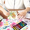 Watercolor Paint Set, 48 Colors Non-Toxic Watercolor Paint with a