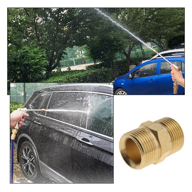 EMSea M22 15mm Male to M22 14mm Male Adapter Brass
