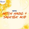 Bioré Witch Hazel Pore Clarifying Acne Face Wash, Exfoliating Facial