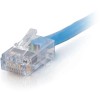 UD_C2G-10ft Cat6 Non-Booted Network Patch Cable (Plenum-Rated) - Blue