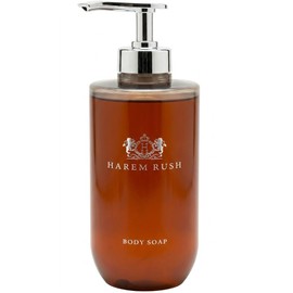 HAREM RUSH Men's Body Soap, 10.1 fl oz (300 ml), Woody Musk Scent, Body Wash, Moisturizing, Dry Skin, Skin Care, Citrulline, Arginine, Zinc
