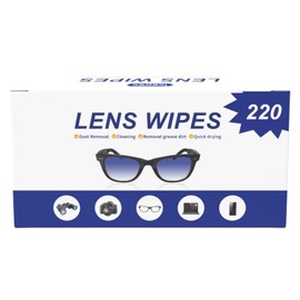 Glasses Cleaner, Lens Wipes For Eyeglasses, Screen Wipes, Screen Cleaner, Lens Cleaner, Individually Wrapped Streak-Free Cleaning For Phone, Sunglass, Camera, Computer Screen, Electronics