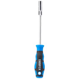 Draper 63477 Soft Grip Nut Spinner, 6 mm Size, Blue