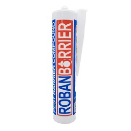 Roban Barrier Compound - Instantly Effective, Waterproof Rodent Block & Hole Filler, Metal Fiber Reinforced, Indoor/Outdoor, Paintable, Rodent Barrier