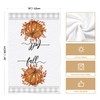 Artoid Mode Buffalo Plaid Pumpkins Autumn Dish Towels 42x65 cm