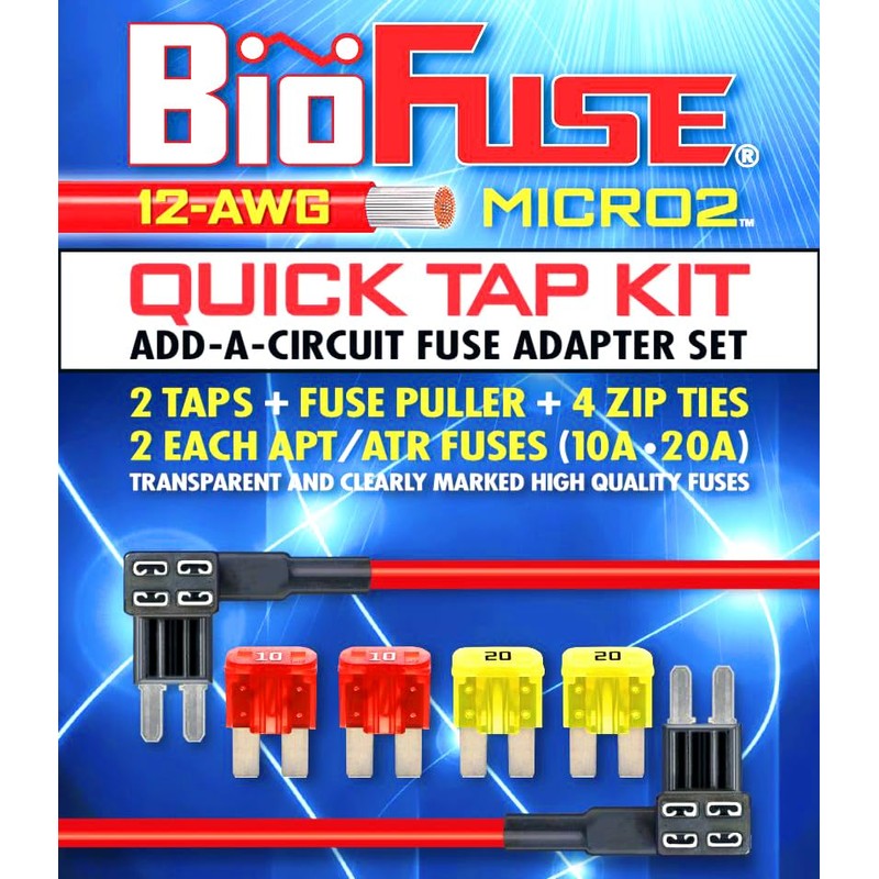 BioFuse 12 AWG Micro2 APT ATR Quick TAP KIT: 2
