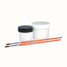 2002-2006 Jeep Wrangler PSB Bright Silver Metallic 2 oz Touch Up Paint & 1 oz Clear Coat Combo!