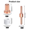 Pack of 32 Plasma Cutter Nozzle, Plasma Cutting Consumables Ceramic