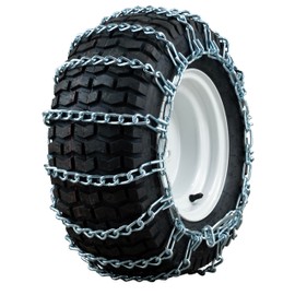 Quality Chain Tractor/Snow Blower Round Twist 2-Link Ladder Style Tire Chain (1303)