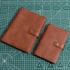 Wonderpool Leather Diary Refillable Notebook Spiral Journal Binder Portfolio -