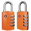 Diyife TSA Luggage Locks, Pack of 2 4-Digit Combination Locks,