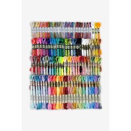 DMC Special Threads 100 Skein Multi-Color Assortment Bulk Pack