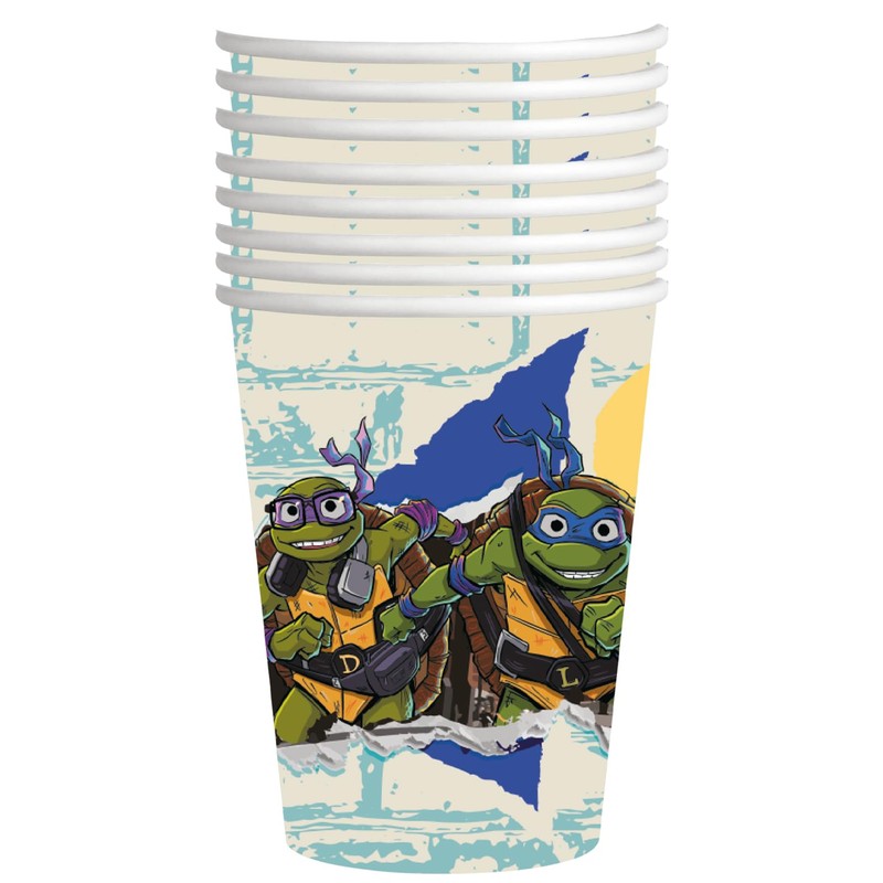 BeenSmile, Ninja Turtles Cups, Children's Cups, Children's Birthday Decoration, Party