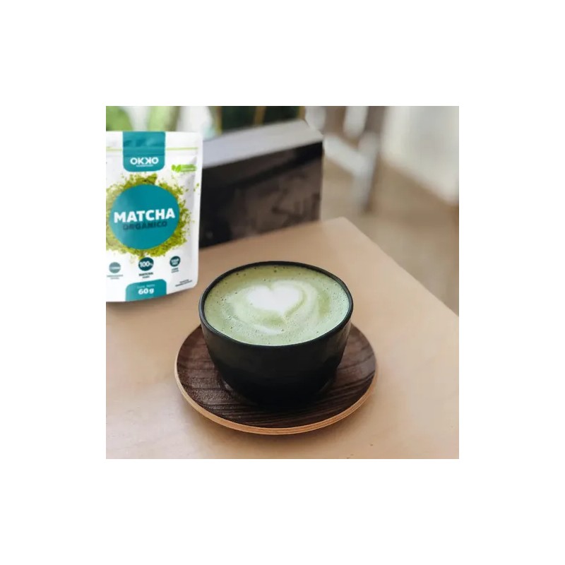 Okko Té Verde Matcha Orgánico En Polvo, 60 G