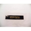BLACK VINYL EXTRA LABEL FOR TROPHIES AND FOR CRAFTS OR