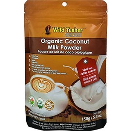 Organic Coconut Milk Powder – Vegan, Gluten-Free, Dairy-Free, Non-GMO, Certified, Ideal for Coffee, Smoothies, Shakes, Baking, Cooking, and Vegan Recipes – 150g Pack
