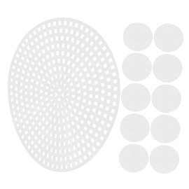CORHAD Durable Crafting Quilting Sheets 12pcs Circular Grid Panels Mesh Sheets for DIY Projects