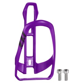 HARFINGTON Bicycle Water Bottle Holder Lightweight Universal Bike Bottle Cages Top Load Cycling Cup Holder for MTB Road Gravel, Purple