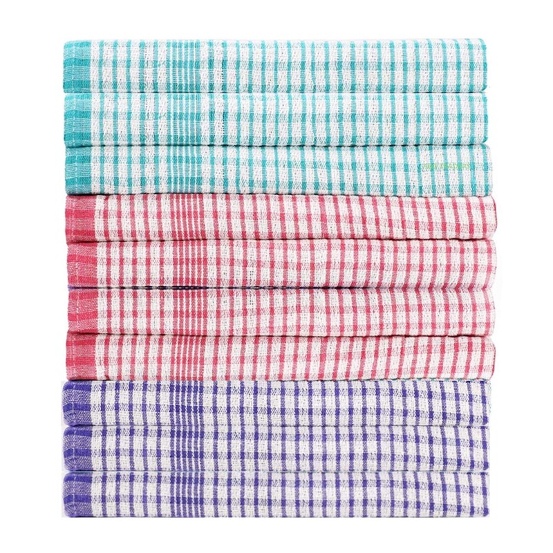 A & B TRADERS Wonderdry Tea Towels Kitchen Pack of
