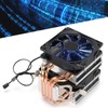 CPU Air Cooler Dual Tower 4 Heatpipes LED Light CPU