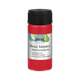 Kreul Magic Marble Marble Paint, 20 ml, red