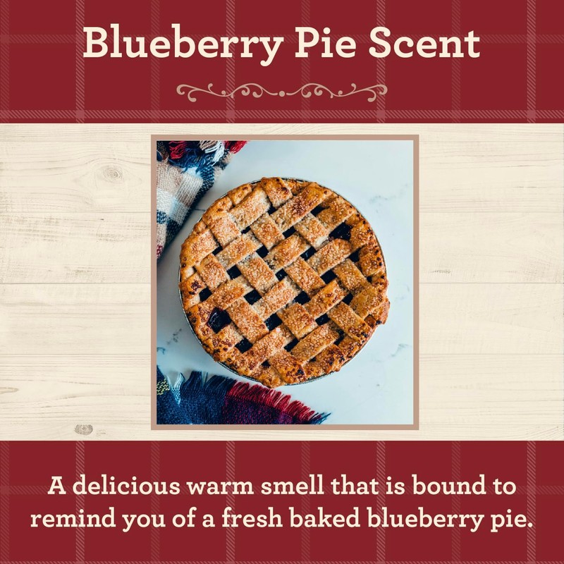 Our Own Candle Company, Blueberry Pie Scented Mason Jar Candle,