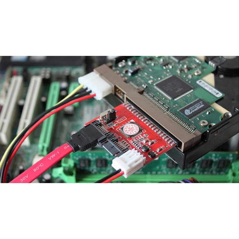 Bidirectional IDE to SATA HDD Adapter Converter Serial-ATA 40pin Port