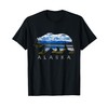 Alaskan Bear with Lake & Mountain Souvenir T-Shirt