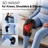 Cordless Knee Massager with Heat, Heating Pad for Knee Shoulder