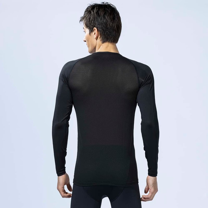 Otafuku Gloves, Summer Inner, Long Sleeve, Round Neck, First Layer