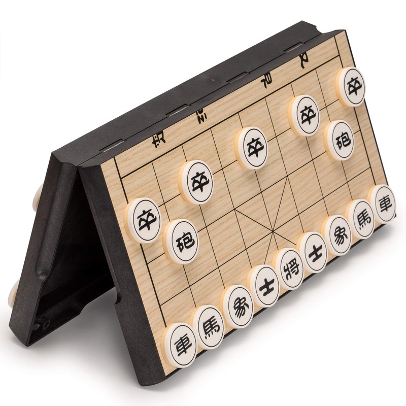 Yellow Mountain Imports Chinese Chess (Xiangqi) Magnetic Travel Set (31